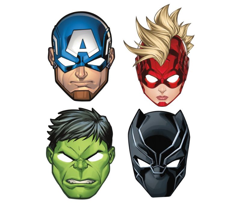 Avengers Masks 8ct