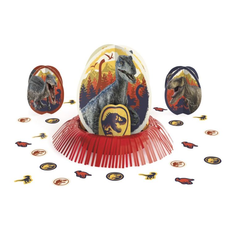 Jurassic World 3 Table Decorating Kit CDU Display