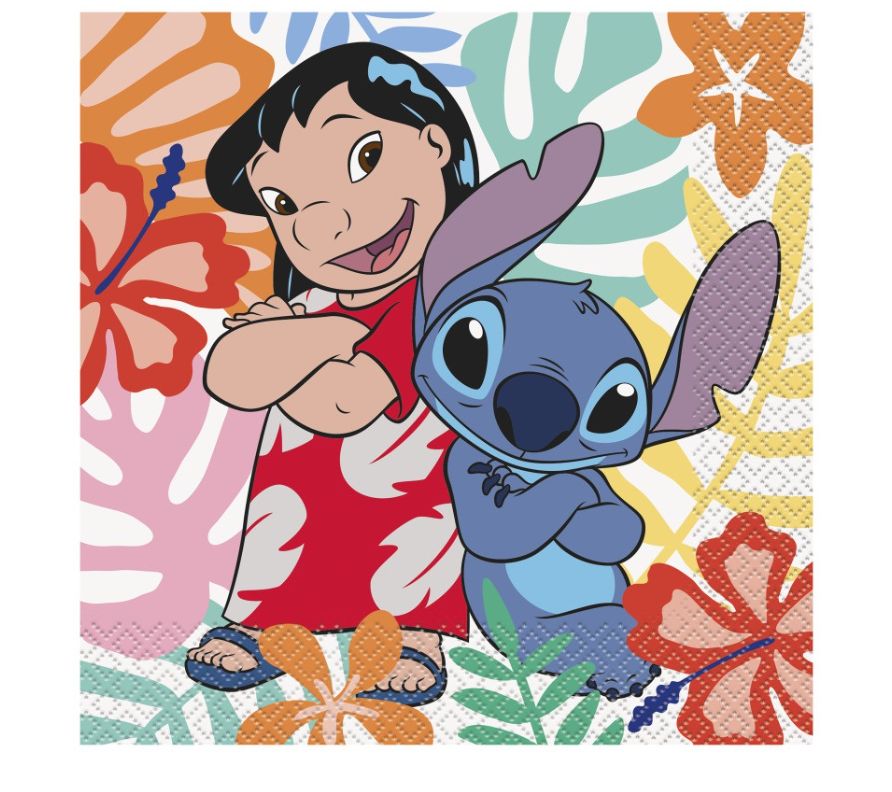 Disney Stitch Luncheon Napkins 16ct