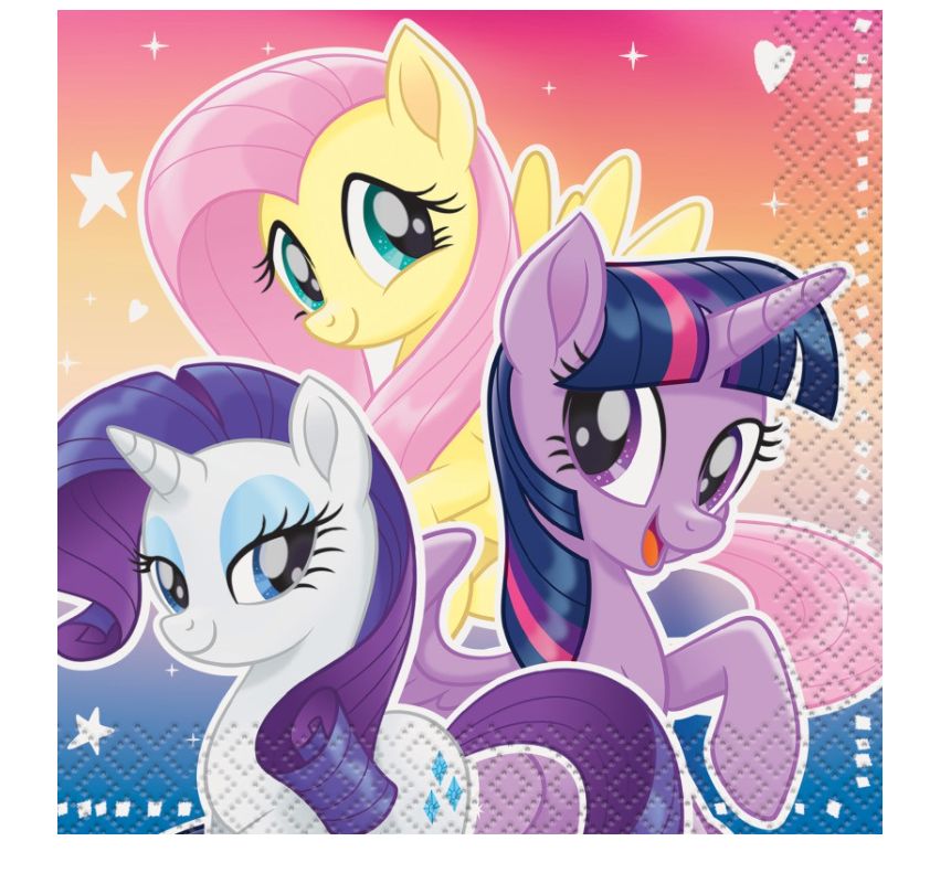 My Little Pony Beverage Napkins 16ct