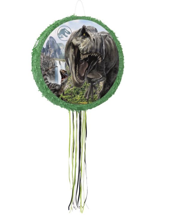 Jurassic World 4 Shaped Drum Pull Pinata