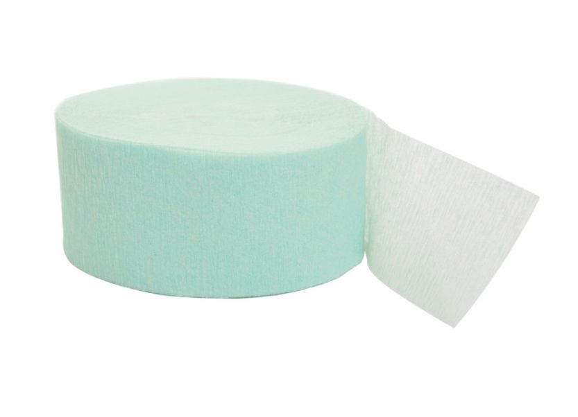 Mint Crepe Streamer 81 ft