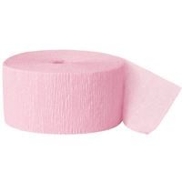 Pastel Pink Crepe Streamer 81 ft
