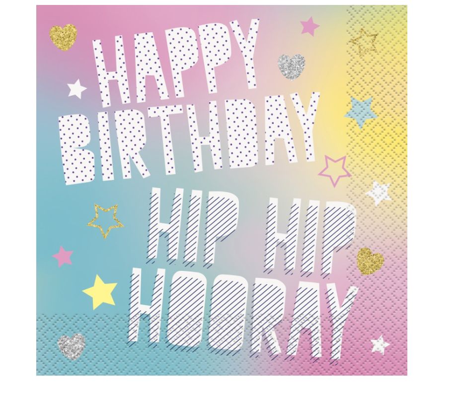 Unicorn Luncheon Napkins 16ct
