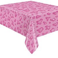 Disco Country Rectangular Plastic Table Cover 54" x 84" - Short Fold