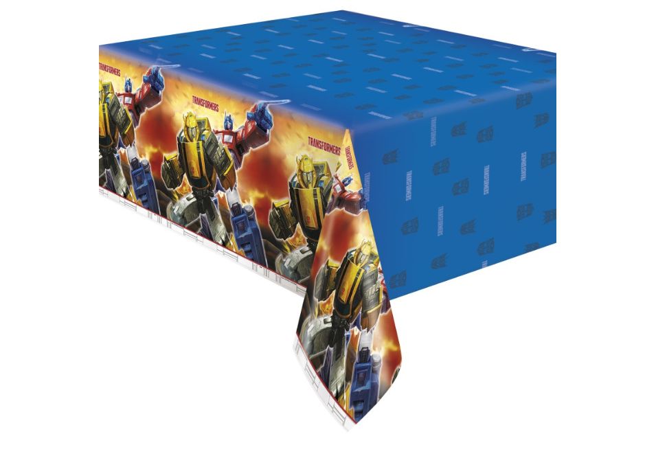 Transformers Rectangular Plastic Table Cover 54" x 84"
