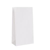 White Paper Party Bags 12ct