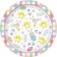 Easter Friends Round 7" Dessert Plates 12ct