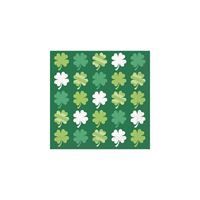 Lucky Clover St Patrick's Day Beverage Napkins 16ct