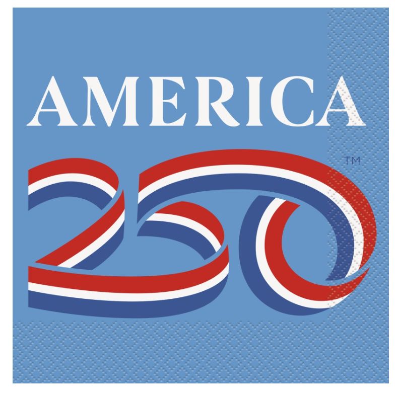 America 250th Luncheon Napkins 16ct