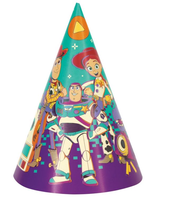 Disney Toy Story 5 Paper Party Hats 8ct