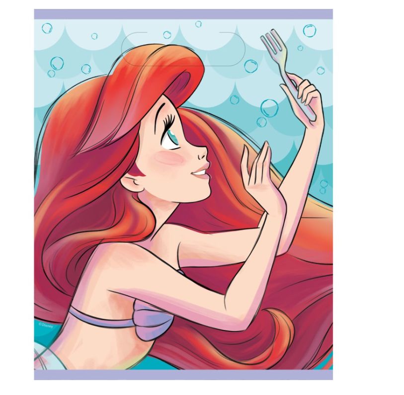 Disney The Little Mermaid Loot Bags 8ct