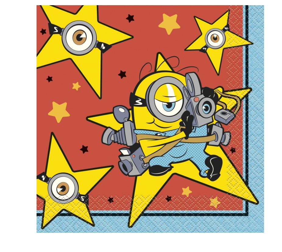 Minions 3 Luncheon Napkins 16ct