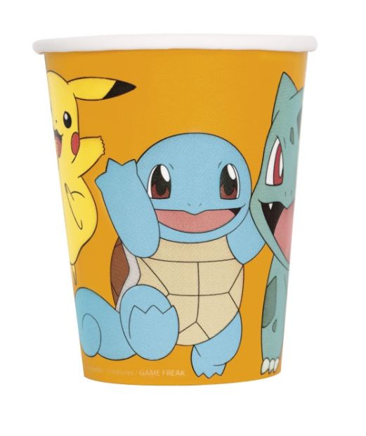 Pokémon 9oz Paper Cups 8ct