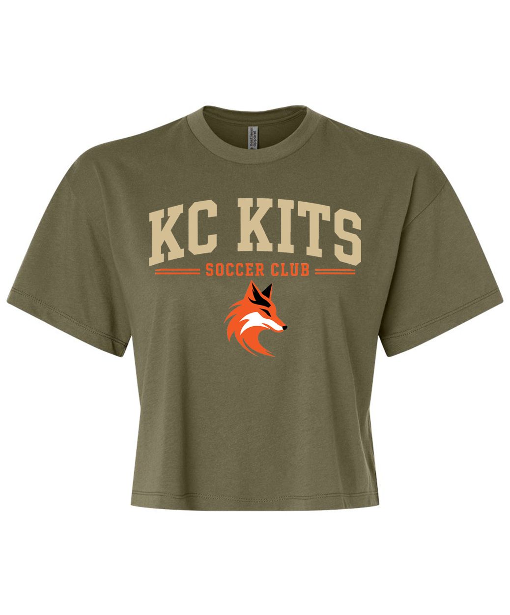 KC Kits Women's Crop Tee - Green