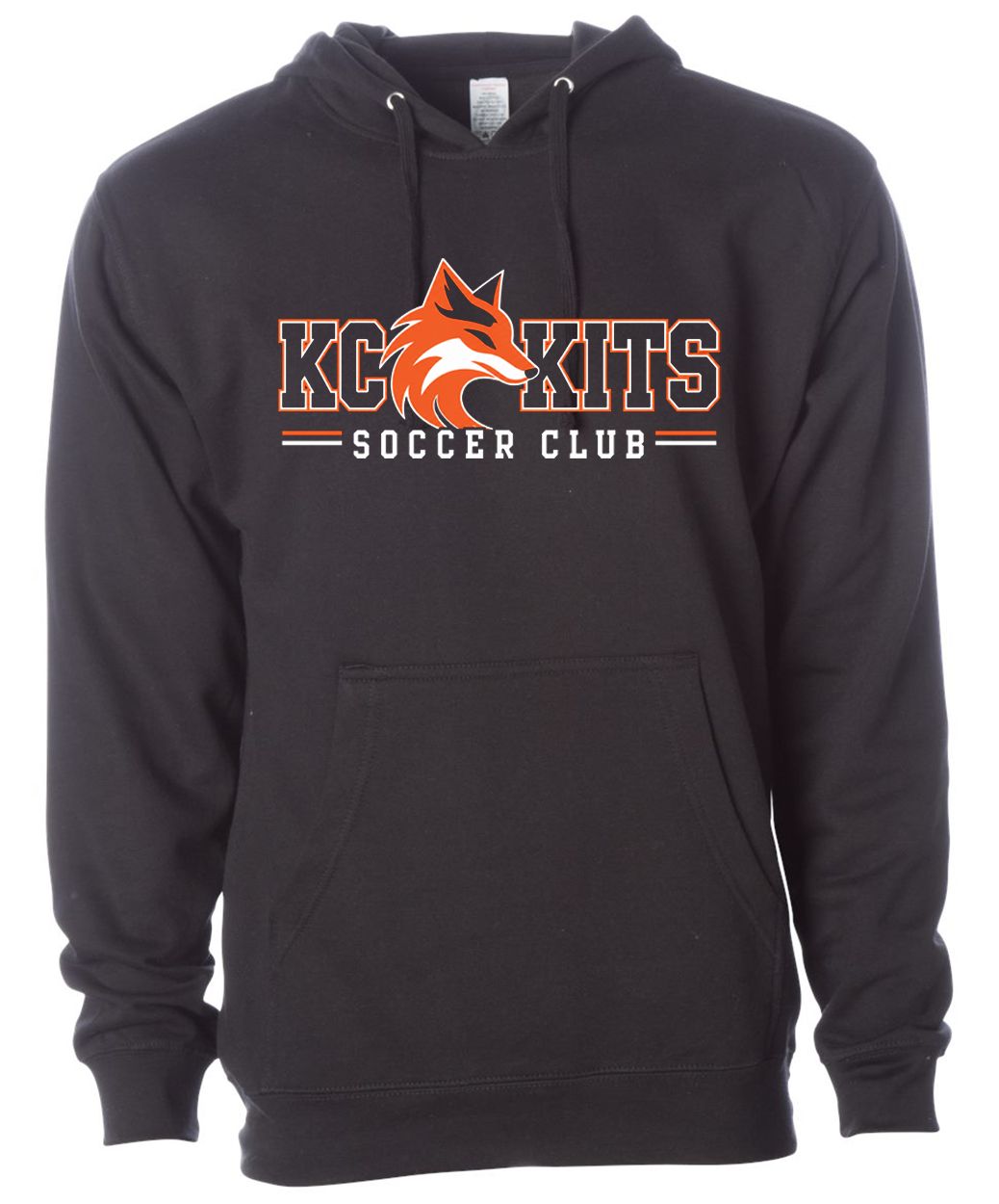 KC Kits Adult Unisex Classic Hoodie - Black