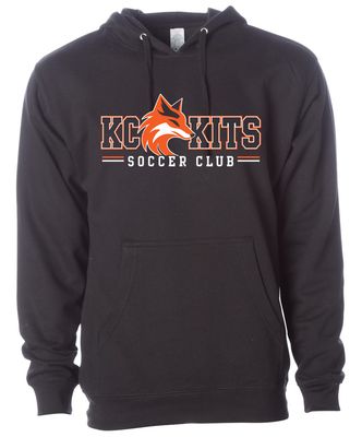 KC Kits Adult Unisex Classic Hoodie - Black