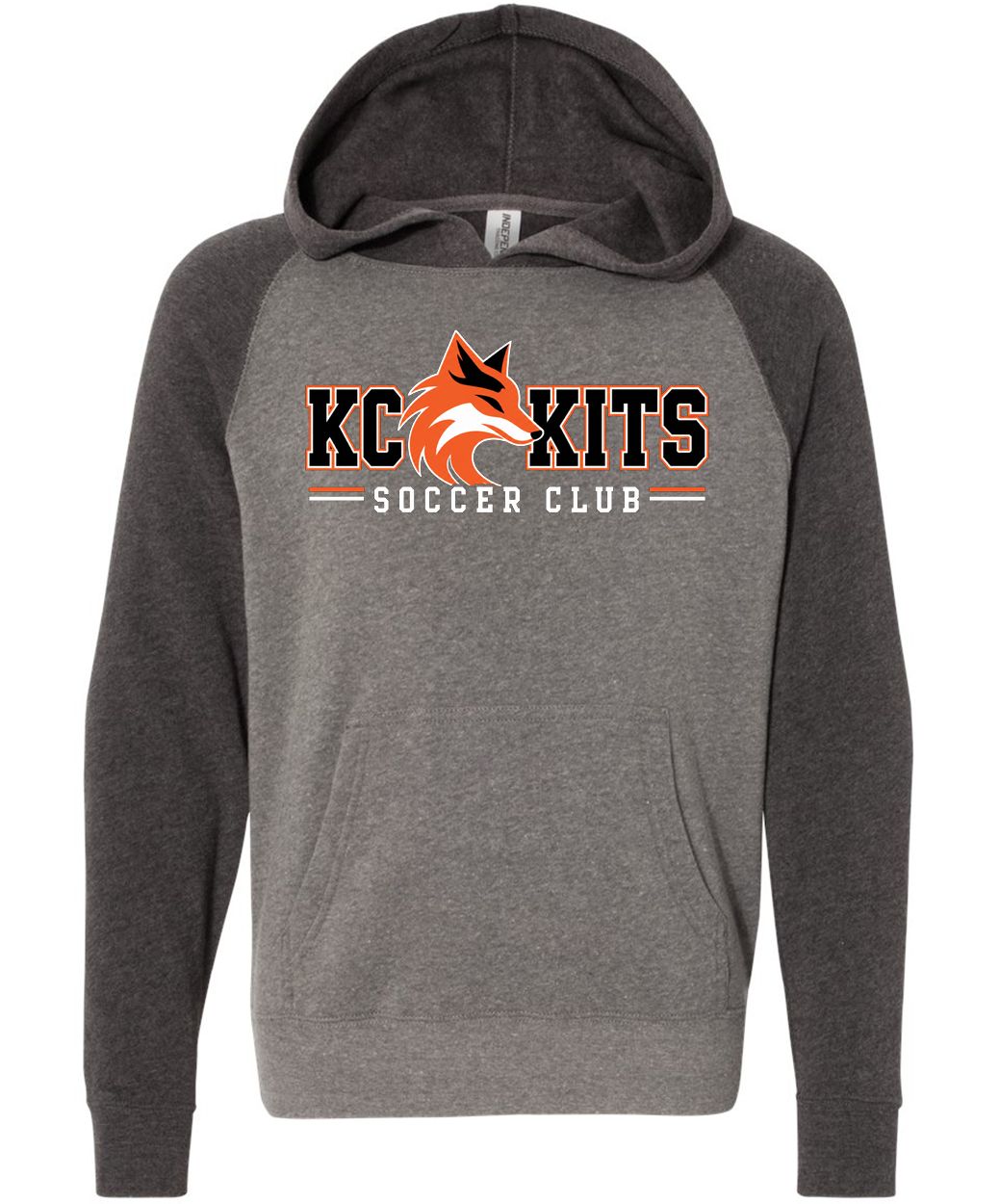 KC Kits Youth Unisex Classic Hoodie - Gray