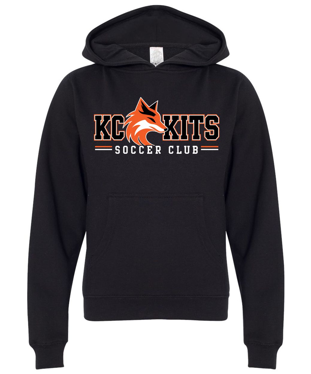 KC Kits Youth Unisex Classic Hoodie - Black