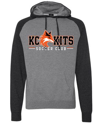 KC Kits Adult Unisex Classic Hoodie - Gray/BLK