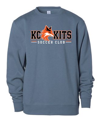 KC Kits Youth Unisex Classic Sweatshirt- Blue