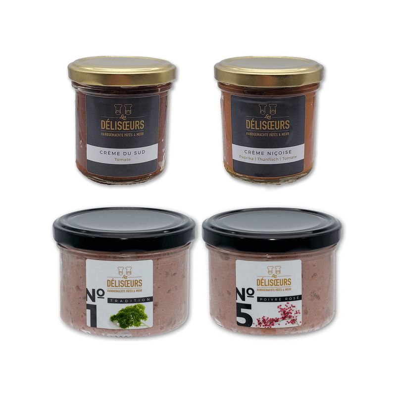 Probierpaket Pâtés & Crèmes Probierpaket Pâtés & Crèmes