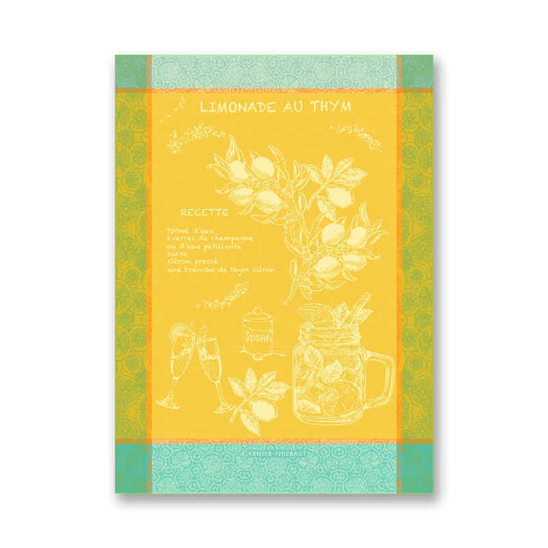 Geschirrtuch "Limonade au thym soleil" Geschirrtuch "Limonade au thym soleil"