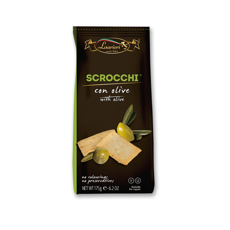 Scrocchi mit Olive