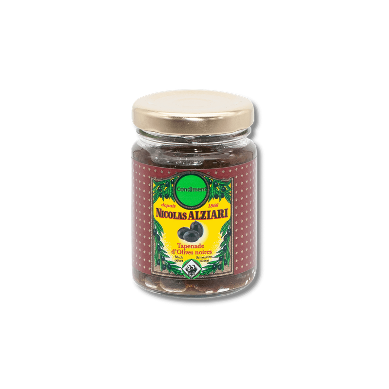 Nicolas Alziari, Schwarze Oliventapenade