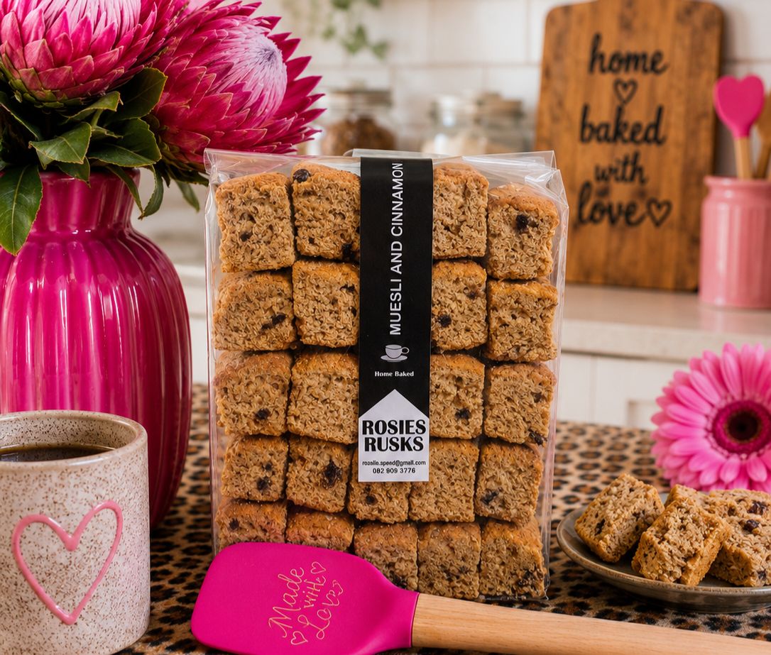 Muesli &amp; Cinnamon Rusks (25 Pieces)