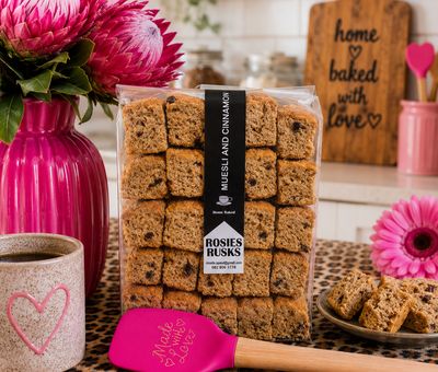 Muesli &amp; Cinnamon Rusks (25 Pieces)