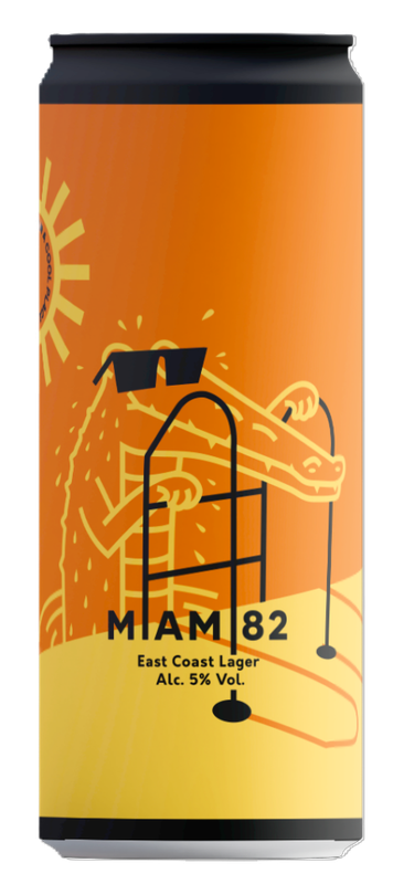 M AM 82 - India Pale Lager 33cl M AM 82 - India Pale Lager 33cl