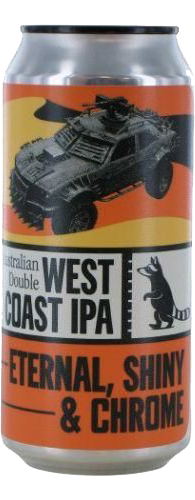 ETERNAL, SHINY & CHROME - West Coast IPA 44cl ETERNAL, SHINY & CHROME - West Coast IPA 44cl