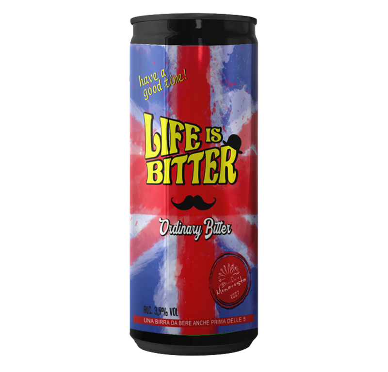 LIFE IS BITTER - English Bitter 33cl (24 cans)