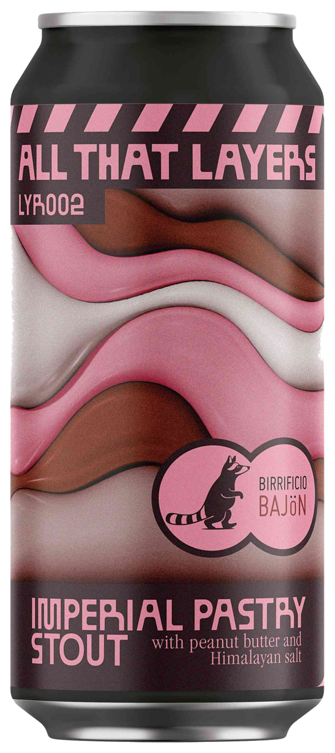 ALL THE LAYERS PEANUT - Pastry Stout 44cl