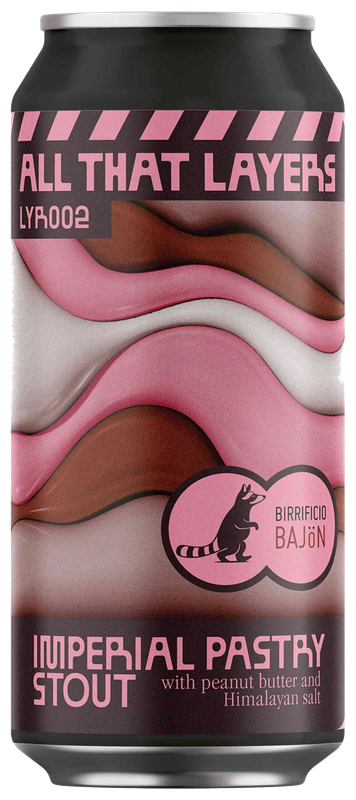 ALL THE LAYERS PEANUT - Pastry Stout 44cl ALL THE LAYERS PEANUT - Pastry Stout 44cl