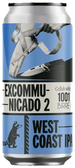 EXCOMMUNICADO 2 - West Coast IPA 44cl EXCOMMUNICADO 2 - West Coast IPA 44cl