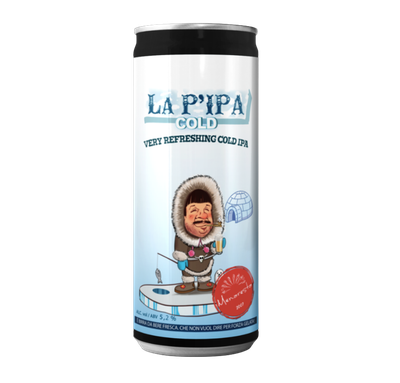 LA P’IPA COLD – IPA sans gluten 33 cl (24 canettes)