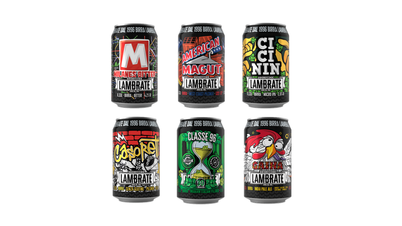 BREWERY LAMBRATE MIXED BEER TASTING BOX – Set 2 (24 Cans, 6 Styles)