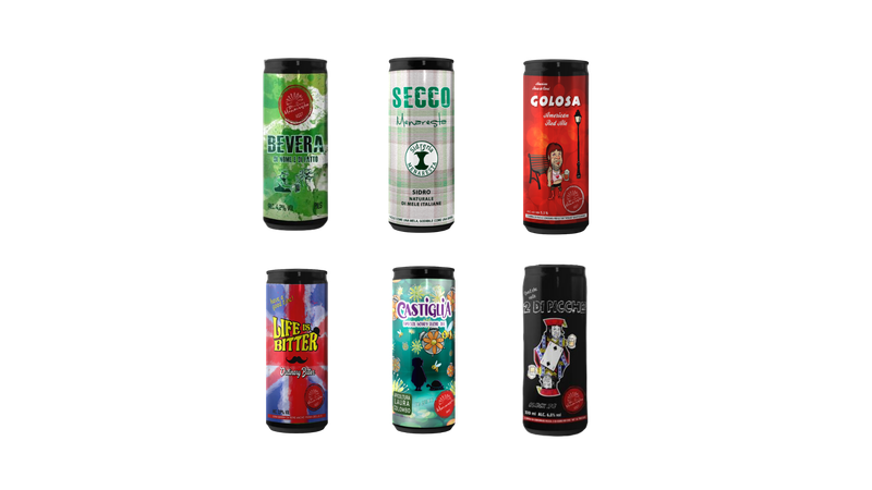 BREWERY MENARESTA MIXED BEER TASTING BOX– Set 1 (24 Cans, 6 Styles)