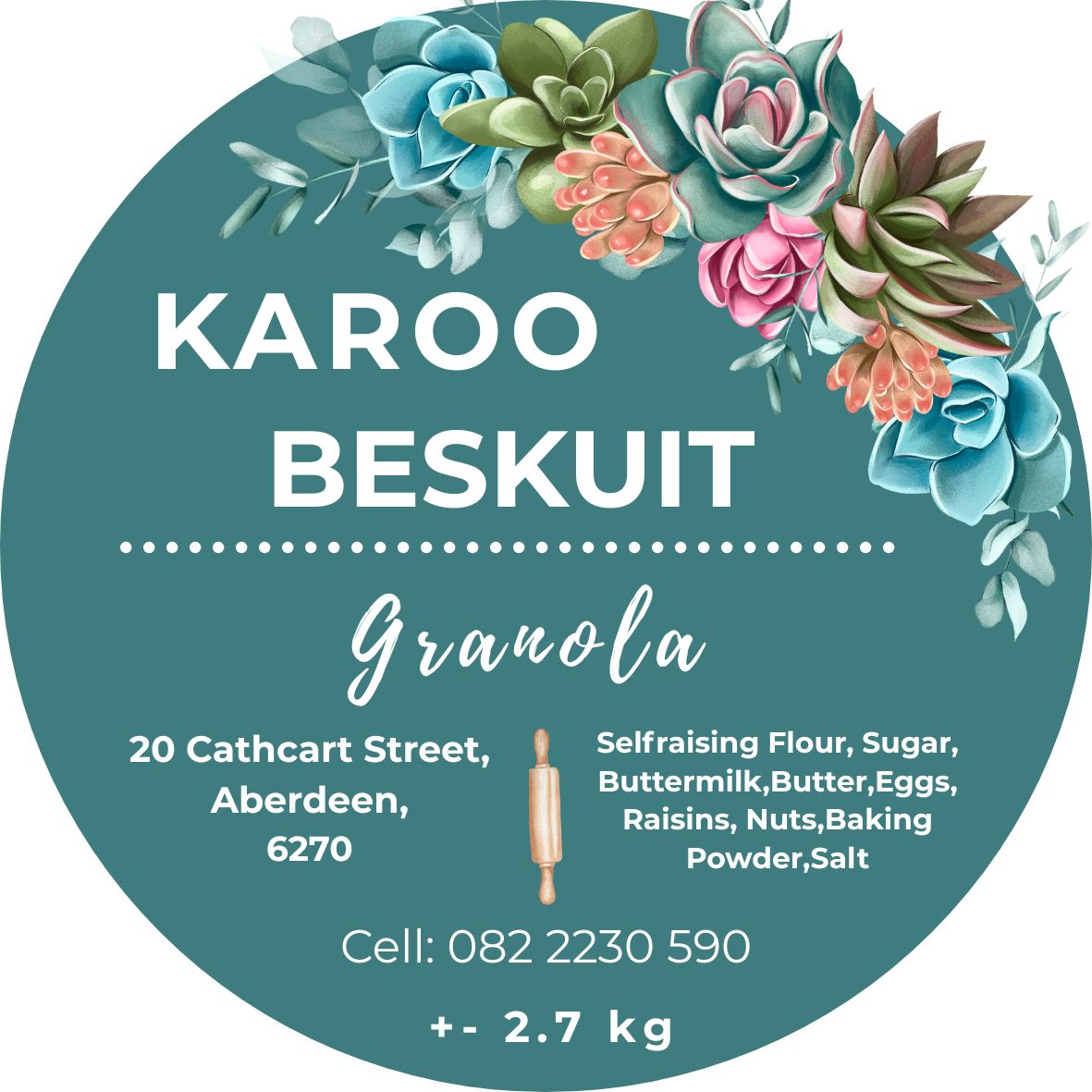 Granola Beskuit Baksel 2.7kg