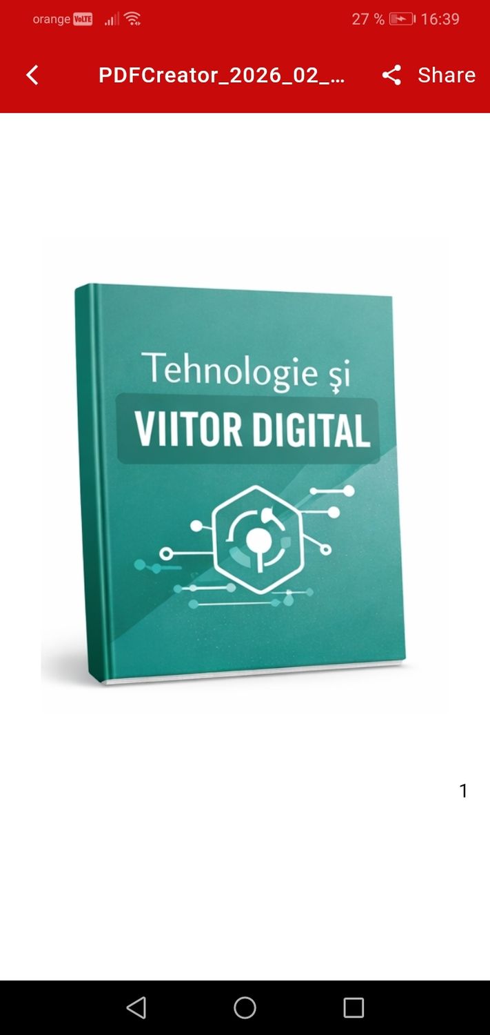 Tehnologie si Viitor Digital