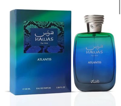 Rasasi Hawas Atlantis for Men EDP 3.4 Oz