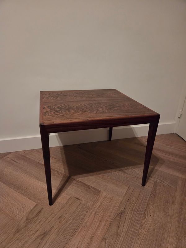 Square side table or coffee table, Danish design, 1960