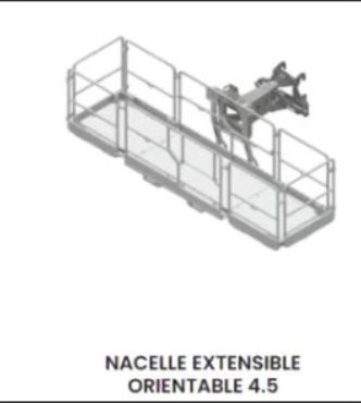 Nacelle pour télescopique