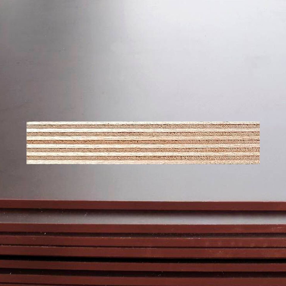Filmbeschichtete Sperrholz Eucalyptus wasserfest beidseitig Film/Film 2500x1250x18 mm - Palette 52 Stk.