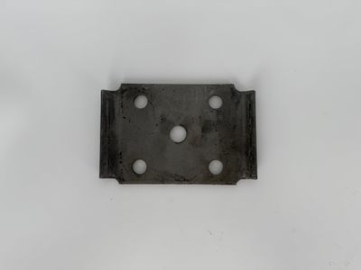 TIE PLATE 5" AXLE 12-15K 3" SPRING 3/4" U BOLT