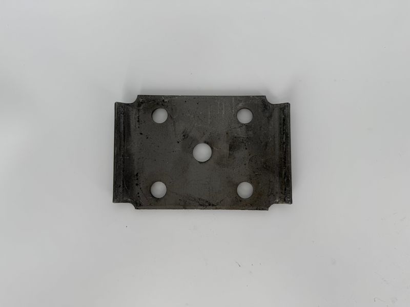 TIE PLATE 5" AXLE 12-15K 3" SPRING 3/4" U BOLT