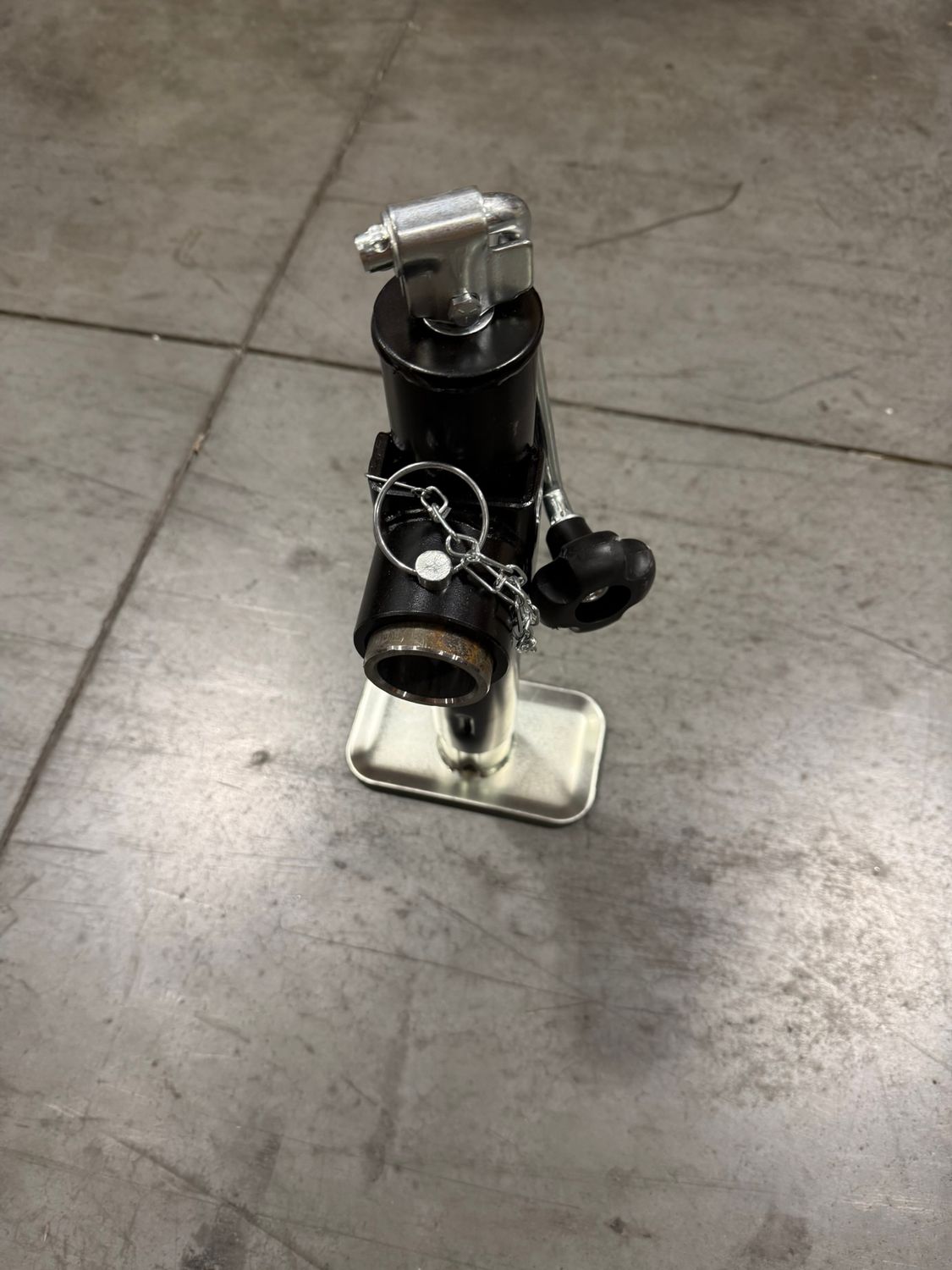 Top Wind Jack 10" Lift 5000LB Tube Mt. Jack