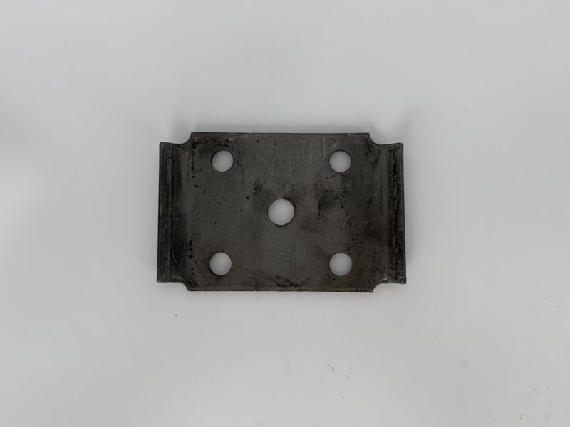 TIE PLATE 5" 10K HD AXLE5 3" SPRING 5/8" U BOLT